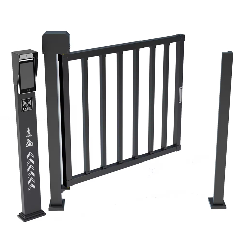 Intelligent Pedestrian Access Door Residential Advertising Door Fence Face Recognition Access Control System Swipe Electric
