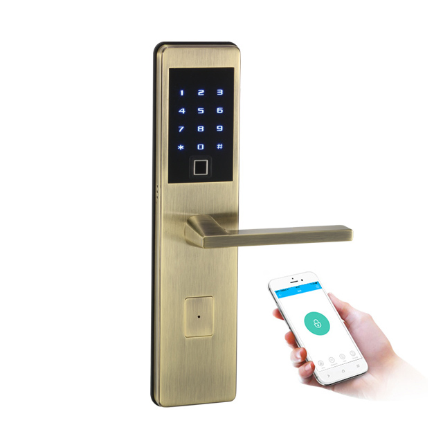 Bluetooth Door Lock Wireless Remote Control Lock in Different Color