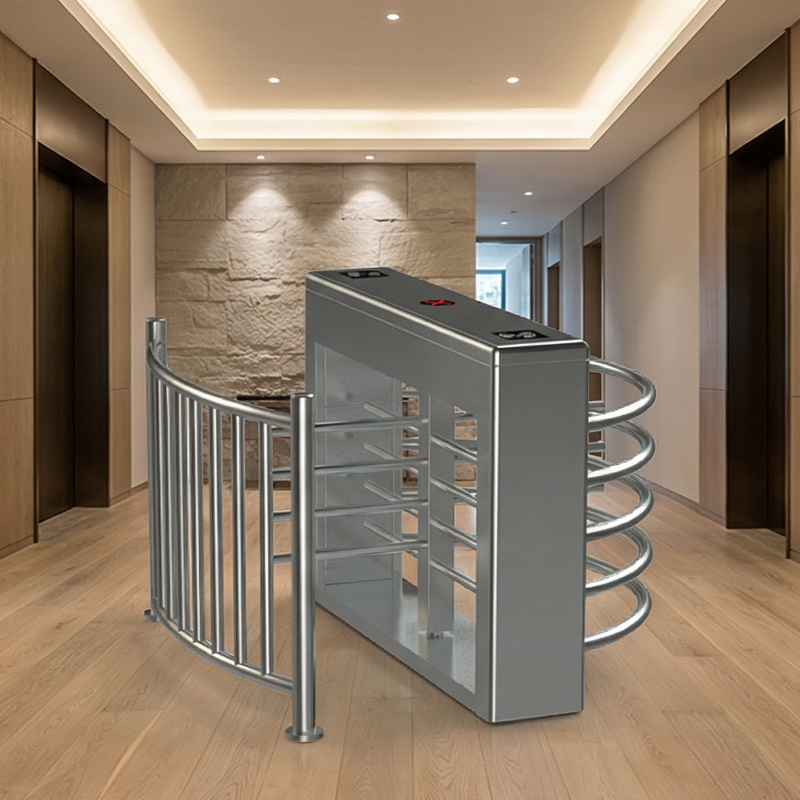Smart Swing Turnstile Access Control System for High Traffic Areas