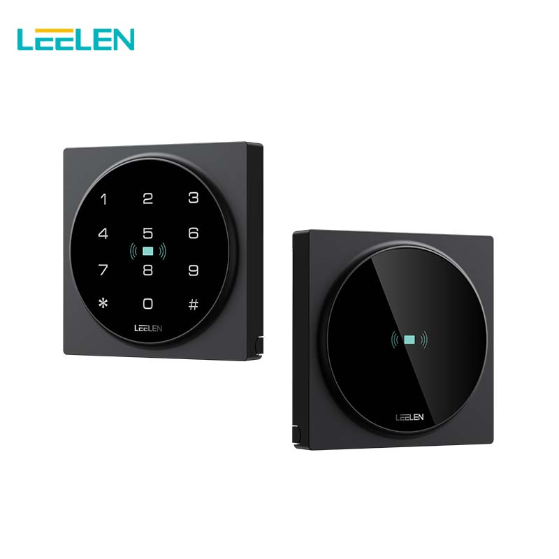 Leelen Smart Access Control System Touch Keypad IC Card Pin Code Unlocking Fire Alarm Access Control Reader