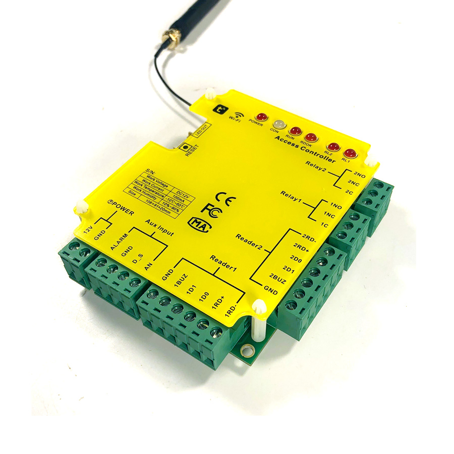 12V Mini Smart Bluetooth WiFi Tuya APP Remote Access Control Panel 1000 User Online Authorization Controller Door Entry System