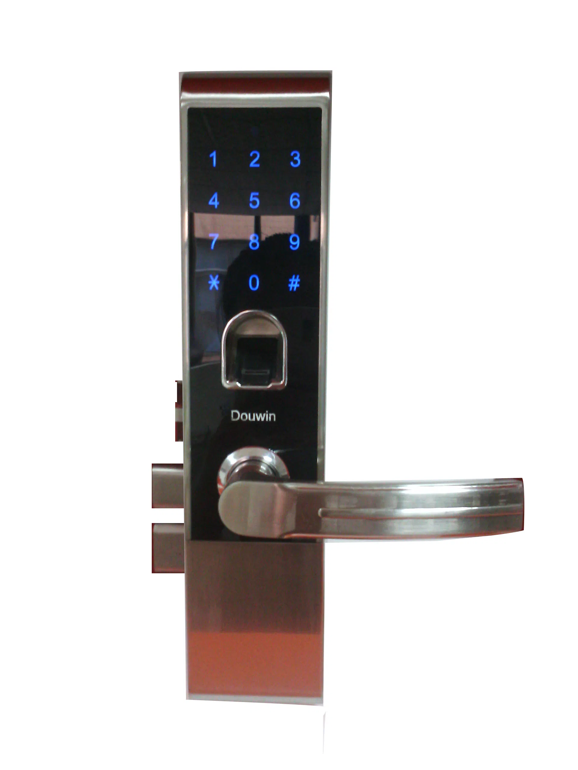 Control Remote Heavy Duty Fireproof Grade Fingerprint Digital Door Lock