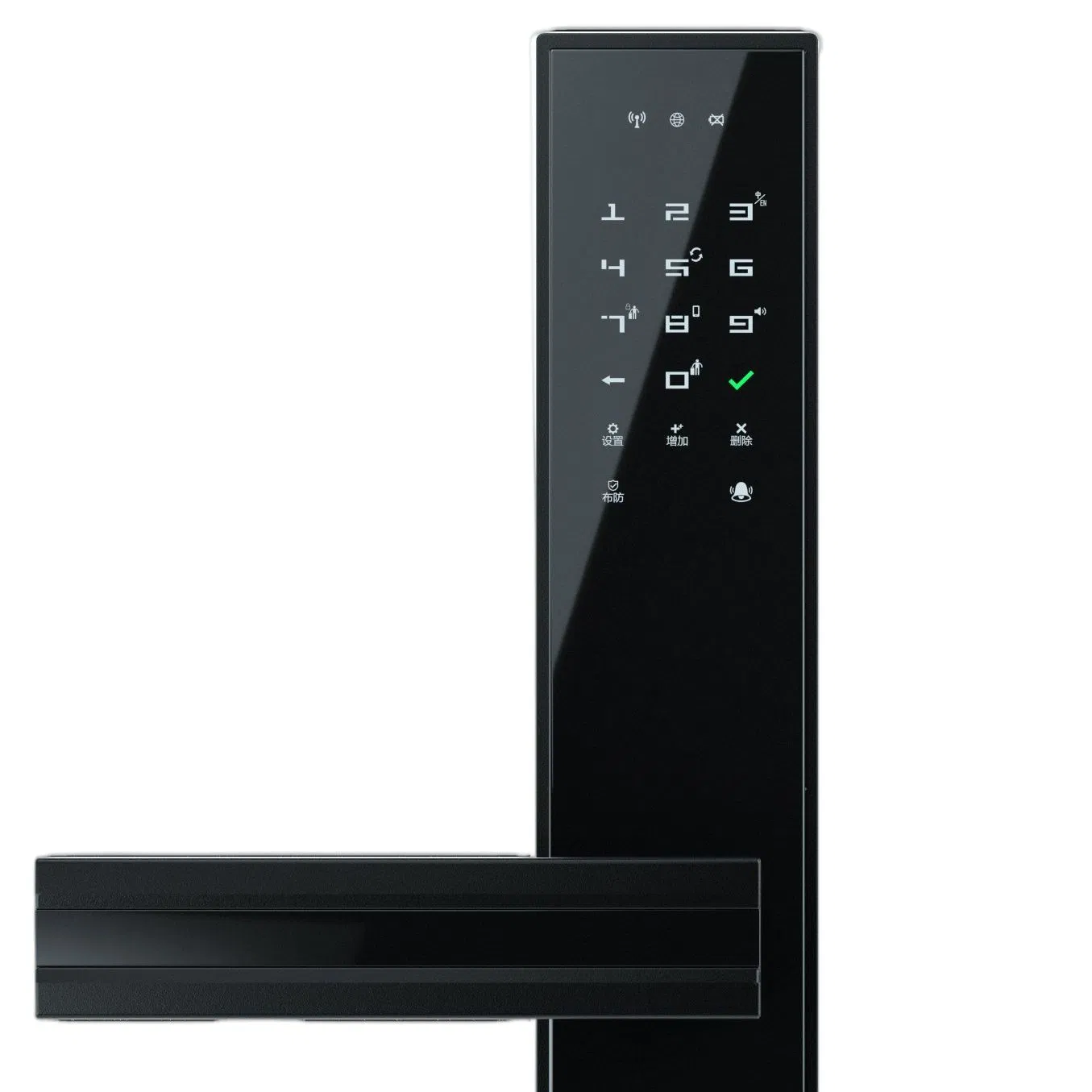 Advanced High Security Finger Vein Smart Door Lock E8 Black