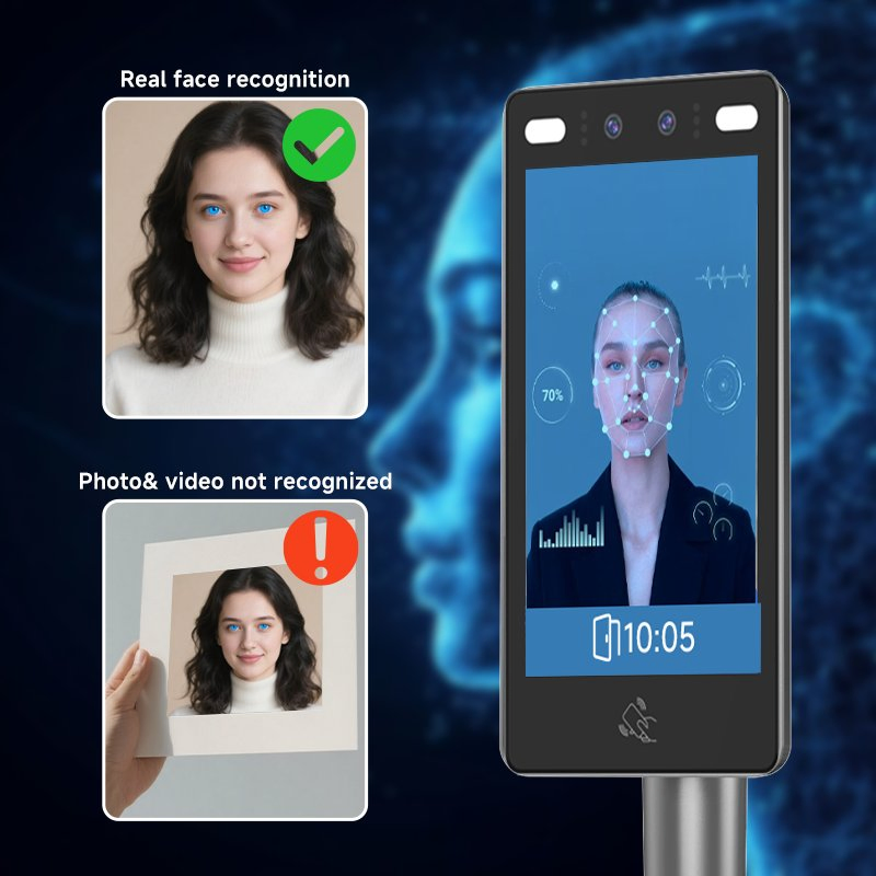 Suntek Large Face Capacity USB Android RFID Card Face Recognition Access Control Security System with Free Sdk
