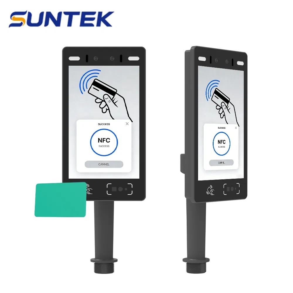 8-Inch Smart Facial Recognition Identity Verification Suntek Access Control System for Office Buildings/Airports//Stations Entry