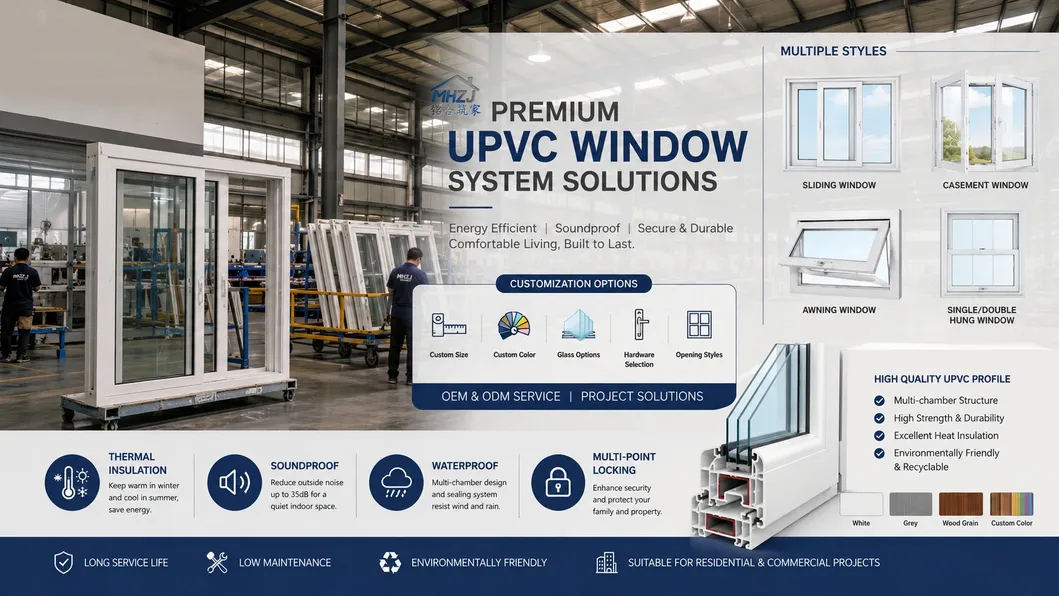 Ventana deslizante UPVC