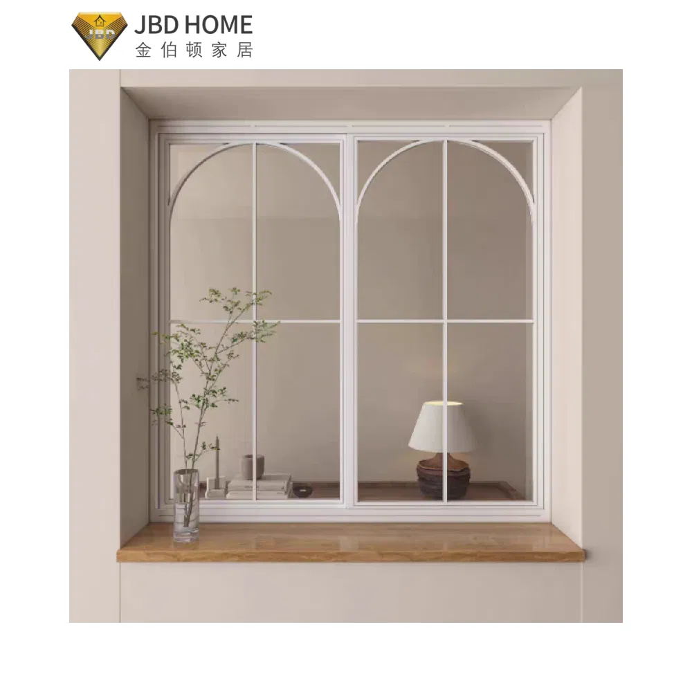 Ventana deslizante de aluminio con ruptura térmica eficiente en energía para proyectos de construcción
