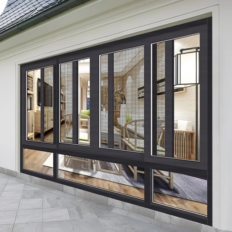 Ventanas deslizantes horizontales de aluminio personalizadas para hoteles en venta