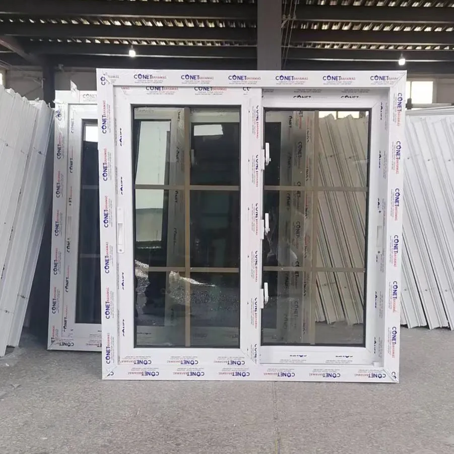 Diseño de ventana deslizante de PVC