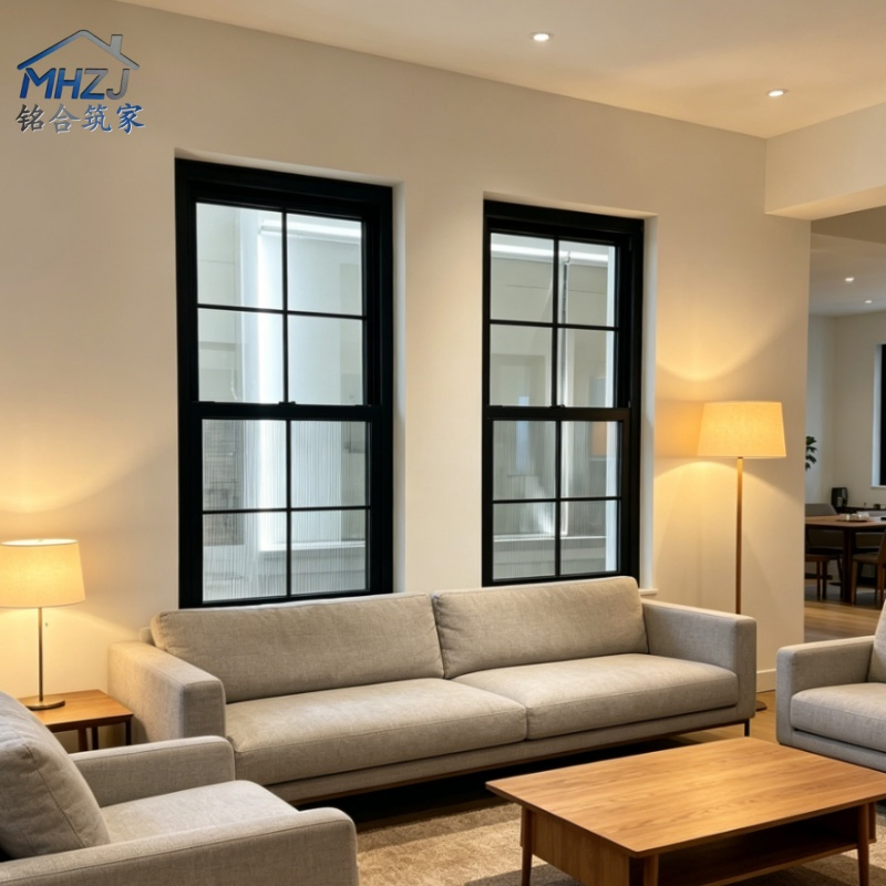 Ventana de tragaluz de techo de aluminio para hogar moderno, ventana de casement de vidrio metálico, sistema de ventana fija de aluminio de doble acristalamiento, ventana y puerta de aluminio de madera, ventana deslizante de PVC