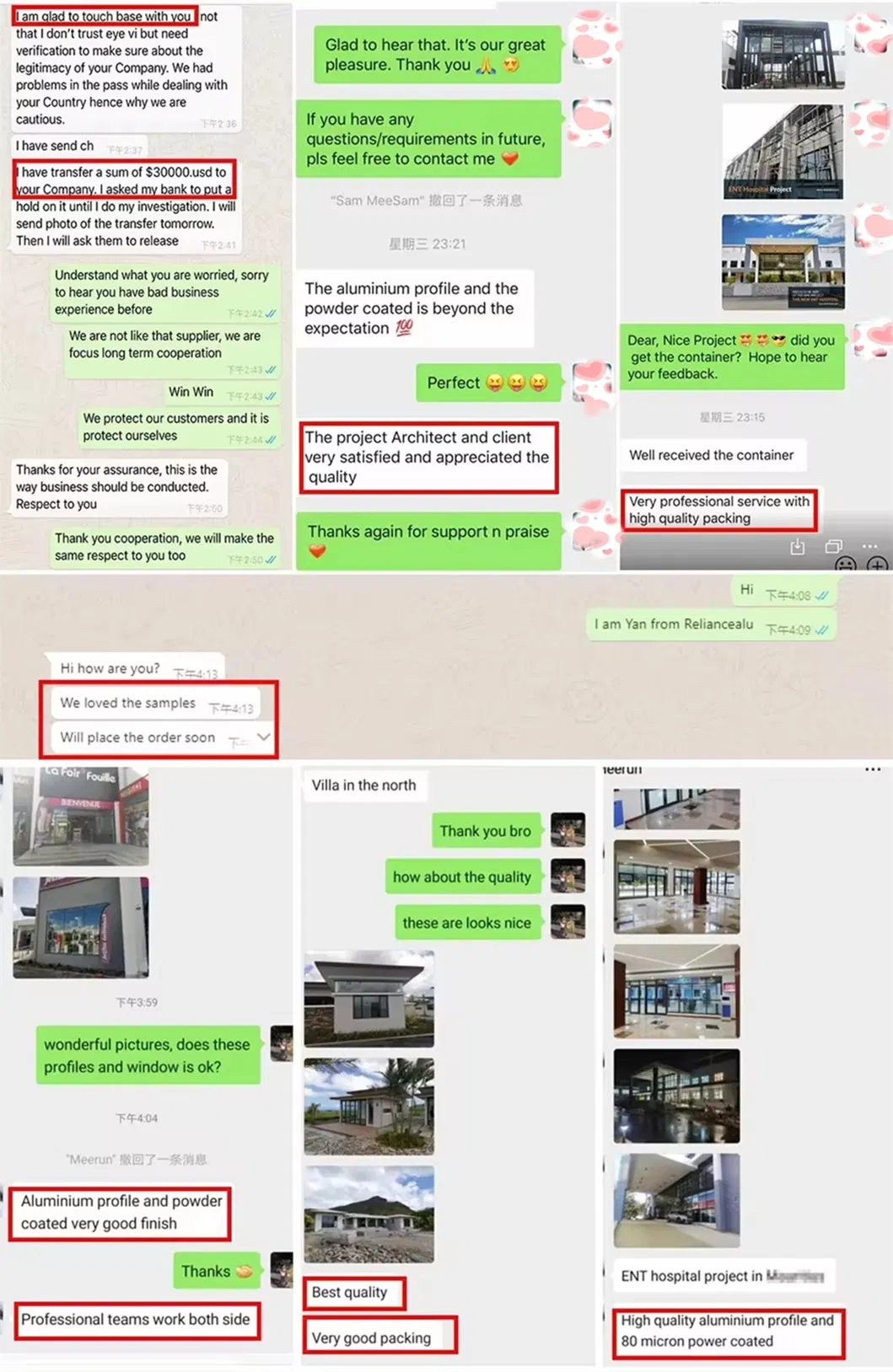 Feedback cliente 2