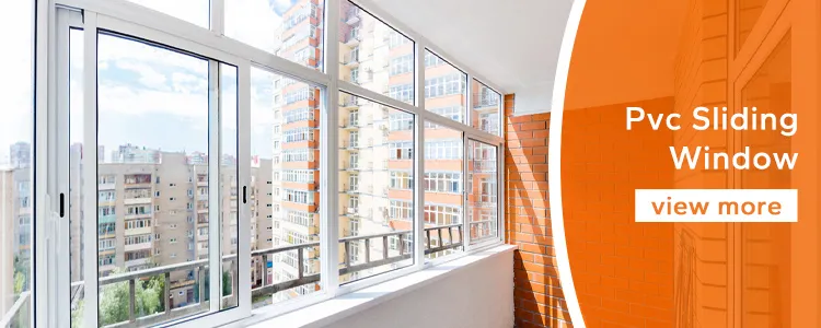 Ventana corrediza de vidrio UPVC