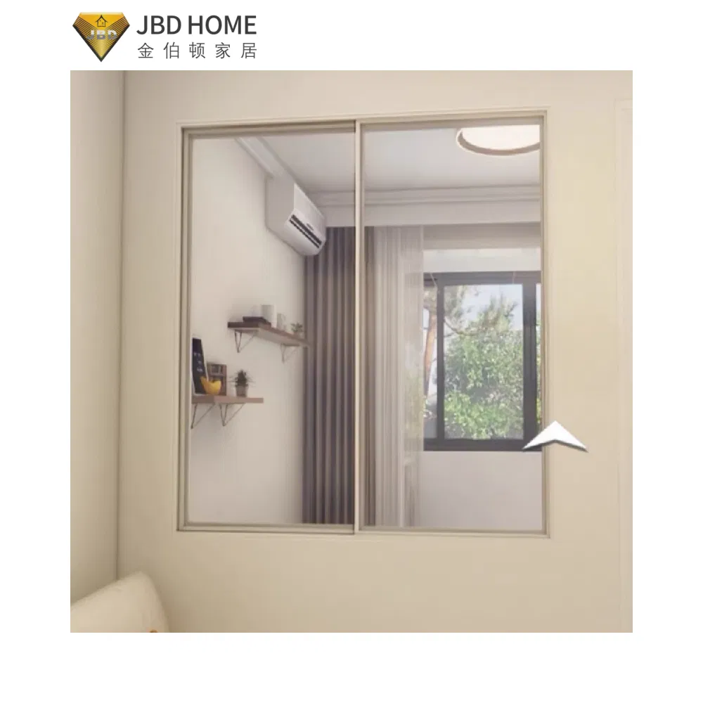 As2047 Ventana Deslizante de Aluminio Certificada - Diseño Doble Acristalamiento de Alta Resistencia para Hoteles, Almacenes y Edificios Comerciales