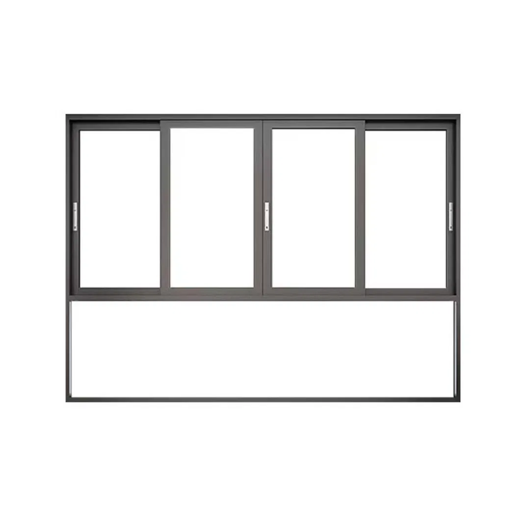 Ventana Deslizante Multifuncional con un Gran Reposabrazos y Estante para Secar Ropa