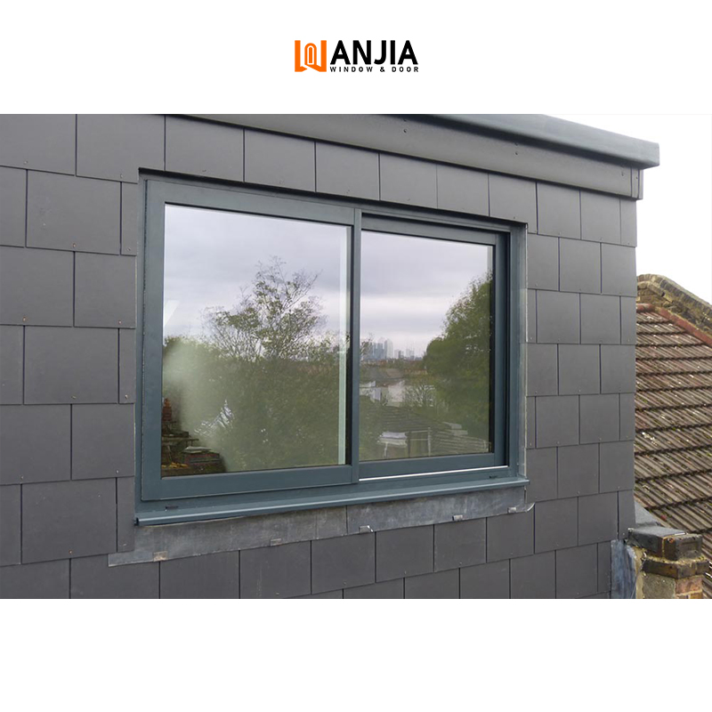 Ventana deslizante de PVC de vinilo de doble acristalamiento personalizada para espacios únicos