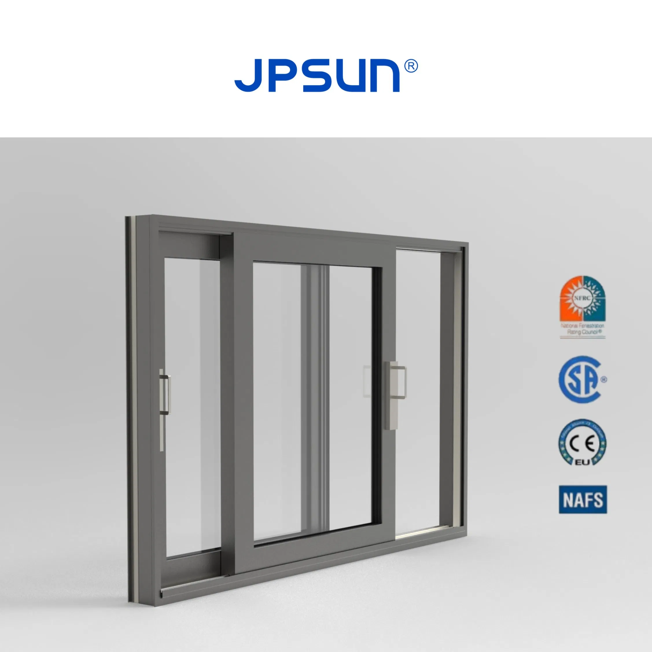 Pedido en cantidad de ventanas deslizantes de aluminio a prueba de huracanes, precios al por mayor, ventanas energéticamente eficientes