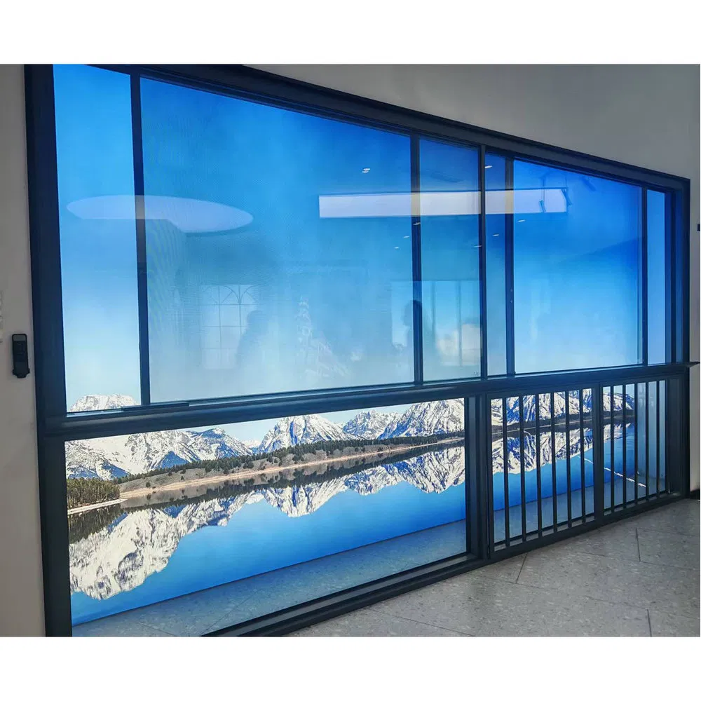 Puertas y ventanas deslizantes de aleación de aluminio resistente a la frecuencia y a la vibración personalizadas para villas