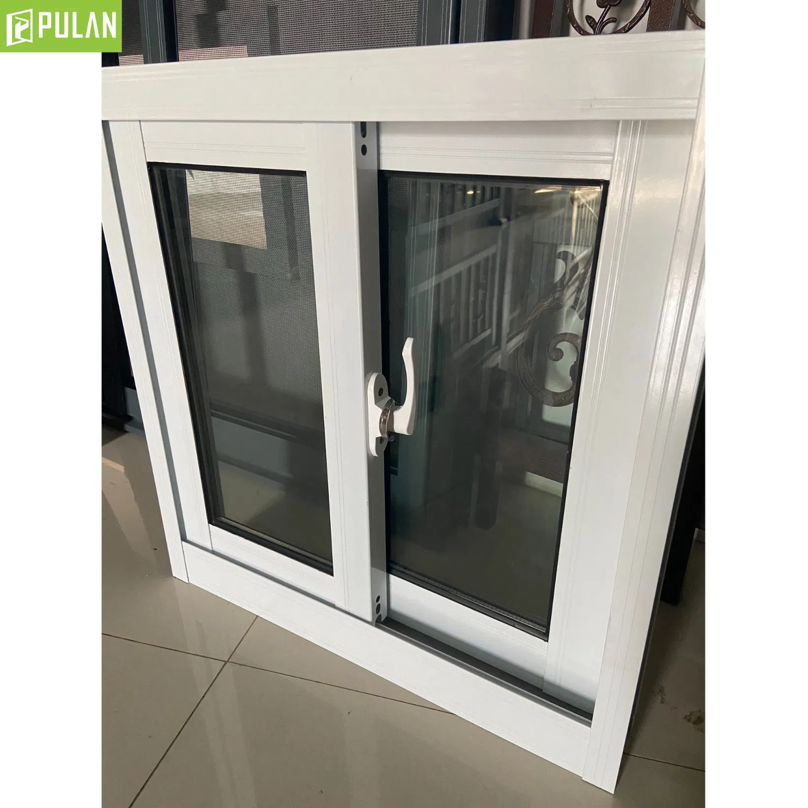 Ventanas deslizantes de vidrio de aleación de aluminio resistentes a la corrosión, de tamaño personalizable, para exteriores, de alta resistencia, para villas y edificios comerciales