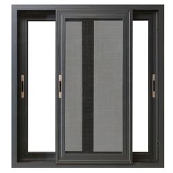Ventanas deslizantes de aluminio personalizadas resistentes a impactos, ventanas para huracanes de vidrio deslizante para el hogar