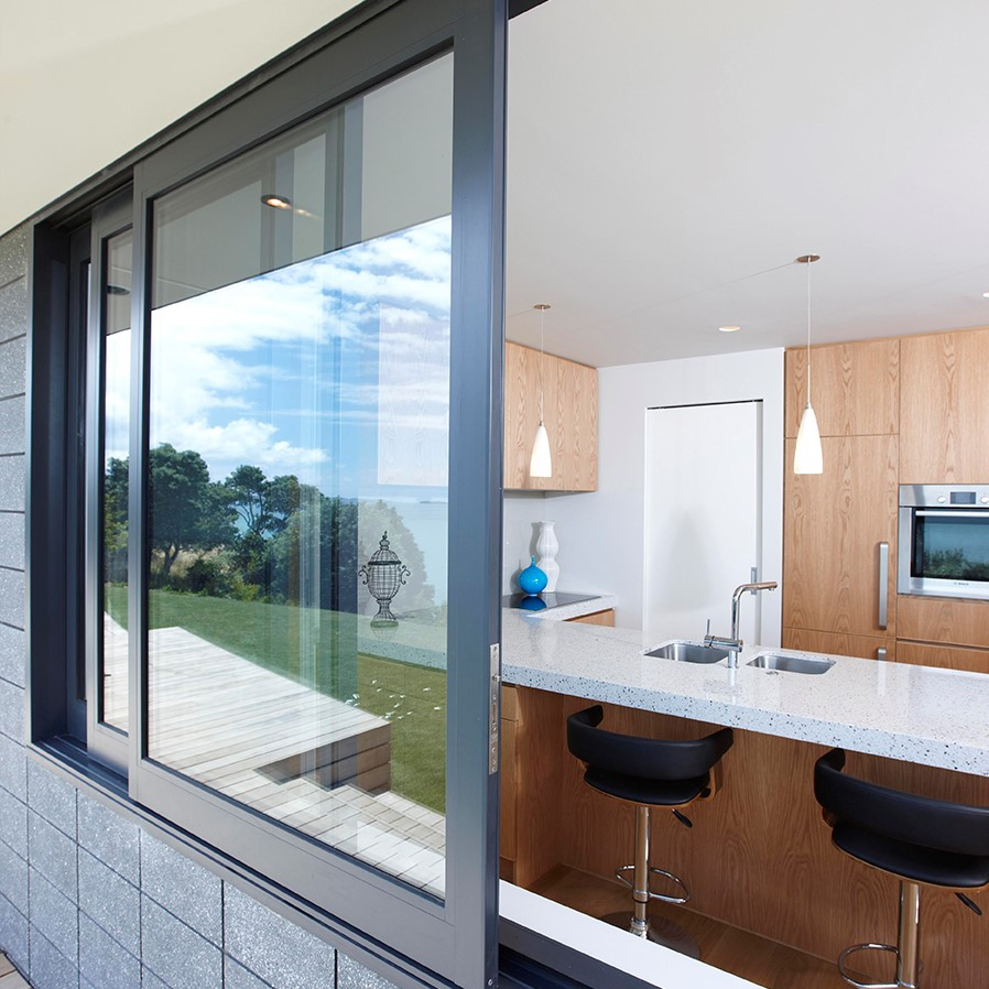 Australia Lujo Personalizado Comercial y Residencial Ventanas Deslizantes y Correderas de Aluminio Doble Acristalamiento