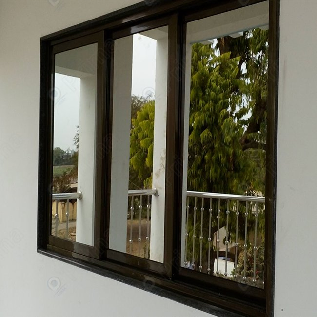 Ventana deslizante de aluminio insonorizada personalizada Prima para interiores comerciales con doble cristal