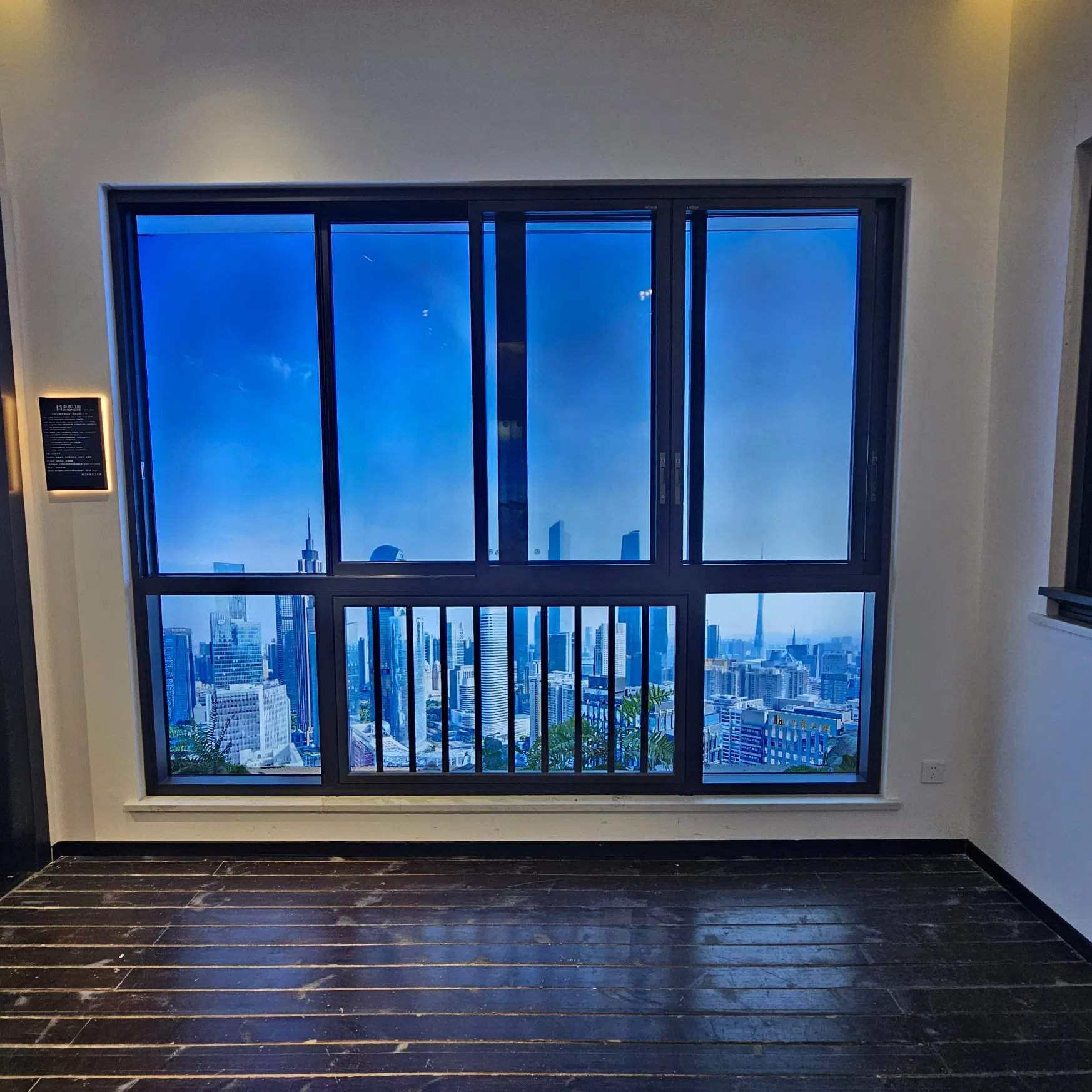 Ventana deslizante moderna y elegante con tecnología de seguridad avanzada