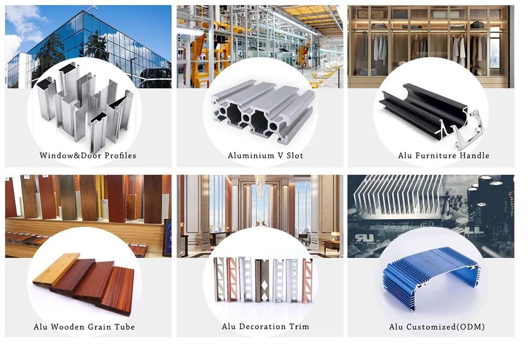 Perfiles de aluminio de alta calidad