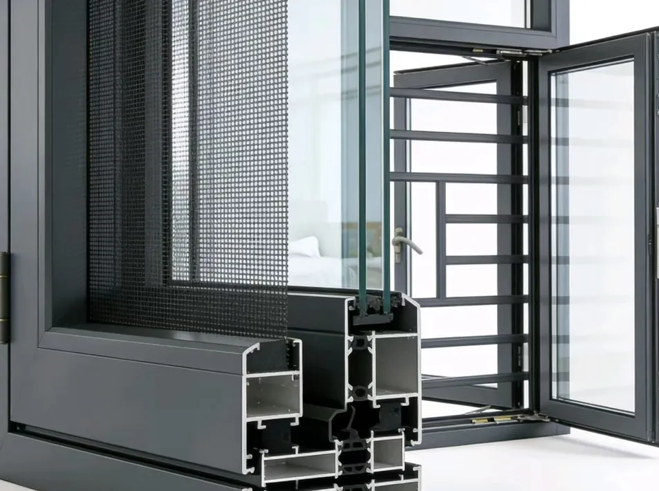 Ventana deslizante de aluminio