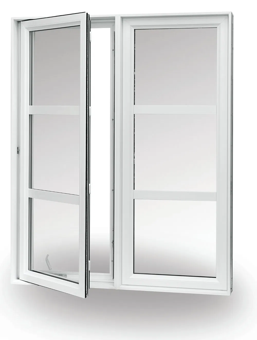 Mejor Precio Ventana de Impacto Ventana Casement de UPVC Ventana Deslizante Ventana de PVC Puertas de Ventana Ventana de UPVC Puertas y Ventanas para el Hogar