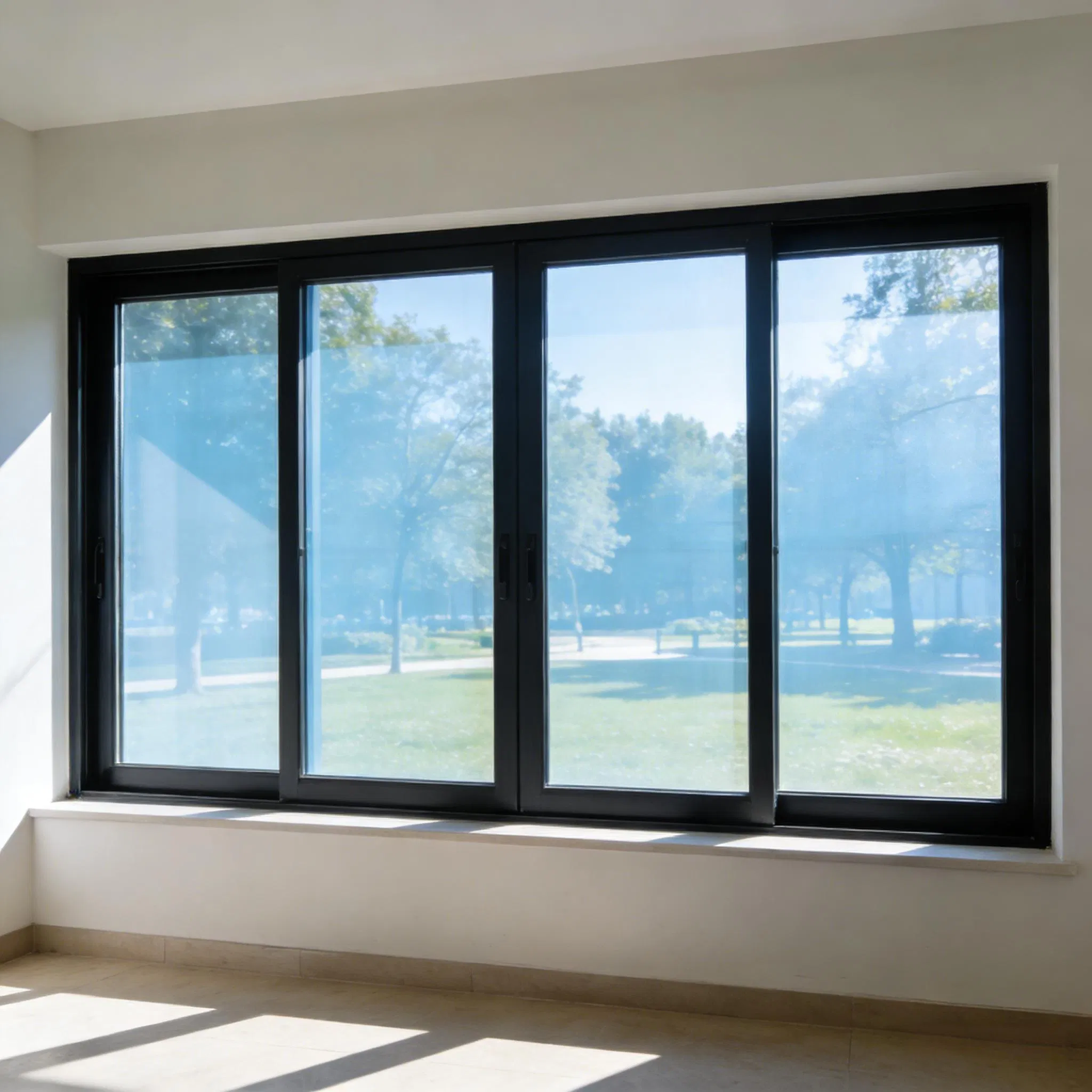 Ventana Deslizante Energéticamente Eficiente en 6063-T5 Aleación de Aluminio