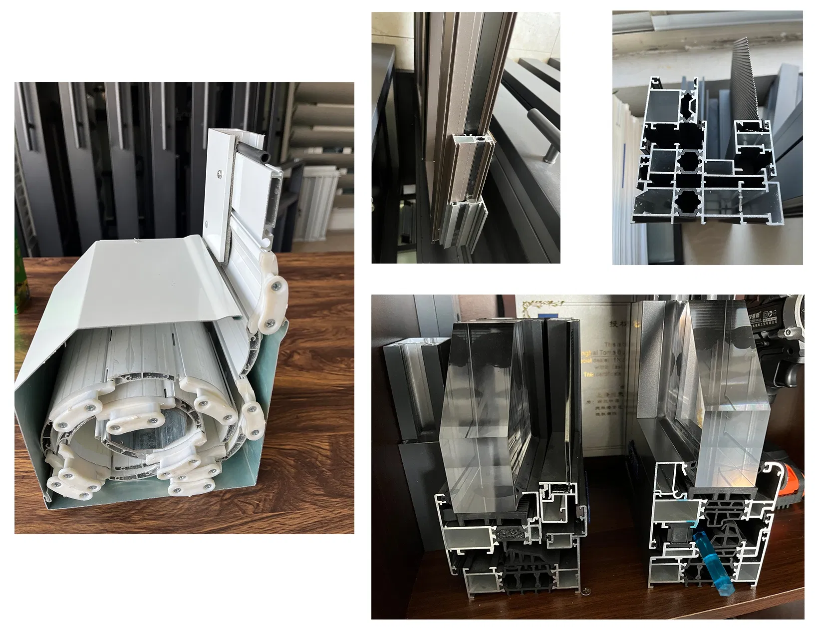 Ventanas deslizantes de vidrio de aleación de aluminio resistentes a la corrosión, de tamaño personalizable, para exteriores, de alta resistencia, para villas y edificios comerciales