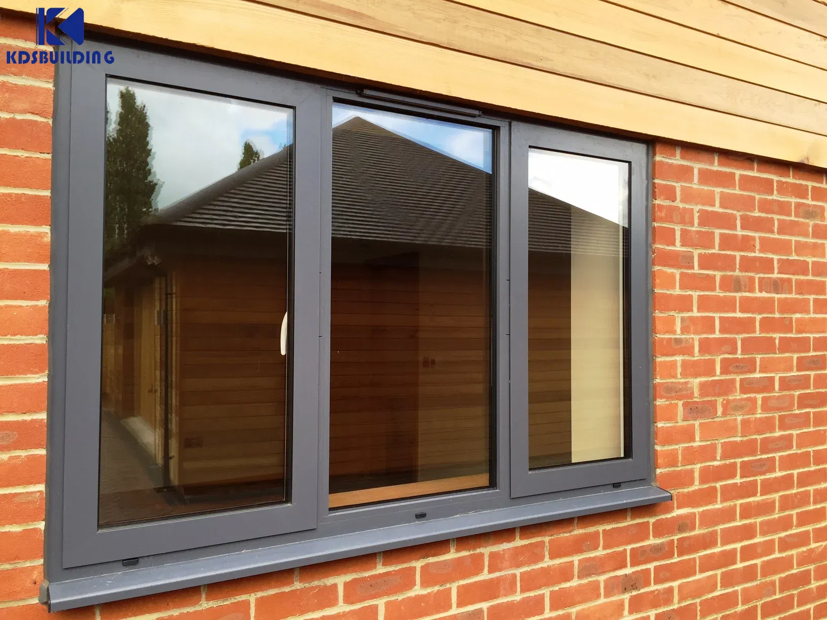 Ventanas deslizantes de aluminio antirrobo para edificios de moda, ventanas de vidrio de aluminio, ventanas deslizantes residenciales