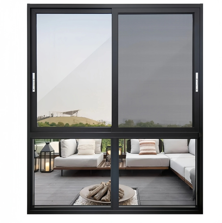 Ventanas deslizantes horizontales de aluminio personalizadas para hoteles en venta