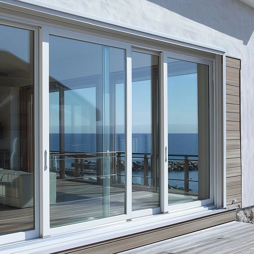 Ventana Deslizante de Aluminio Eficiente en Energía 90-120mm para Espacios Residenciales