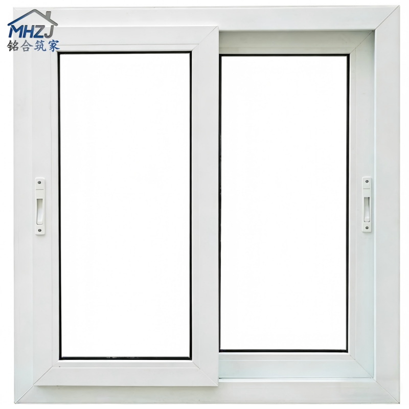 Precio de fábrica Ventanas de marco de UPVC Ventana deslizante con ventana de triple acristalamiento diseño ahorrador de energía y a prueba de sonido para construcción de casas de lujo