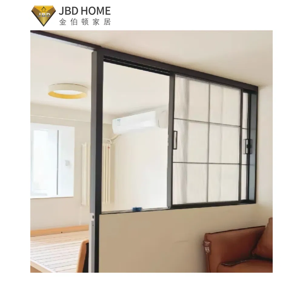 Ventana deslizante de aluminio con ruptura térmica eficiente en energía para proyectos de construcción