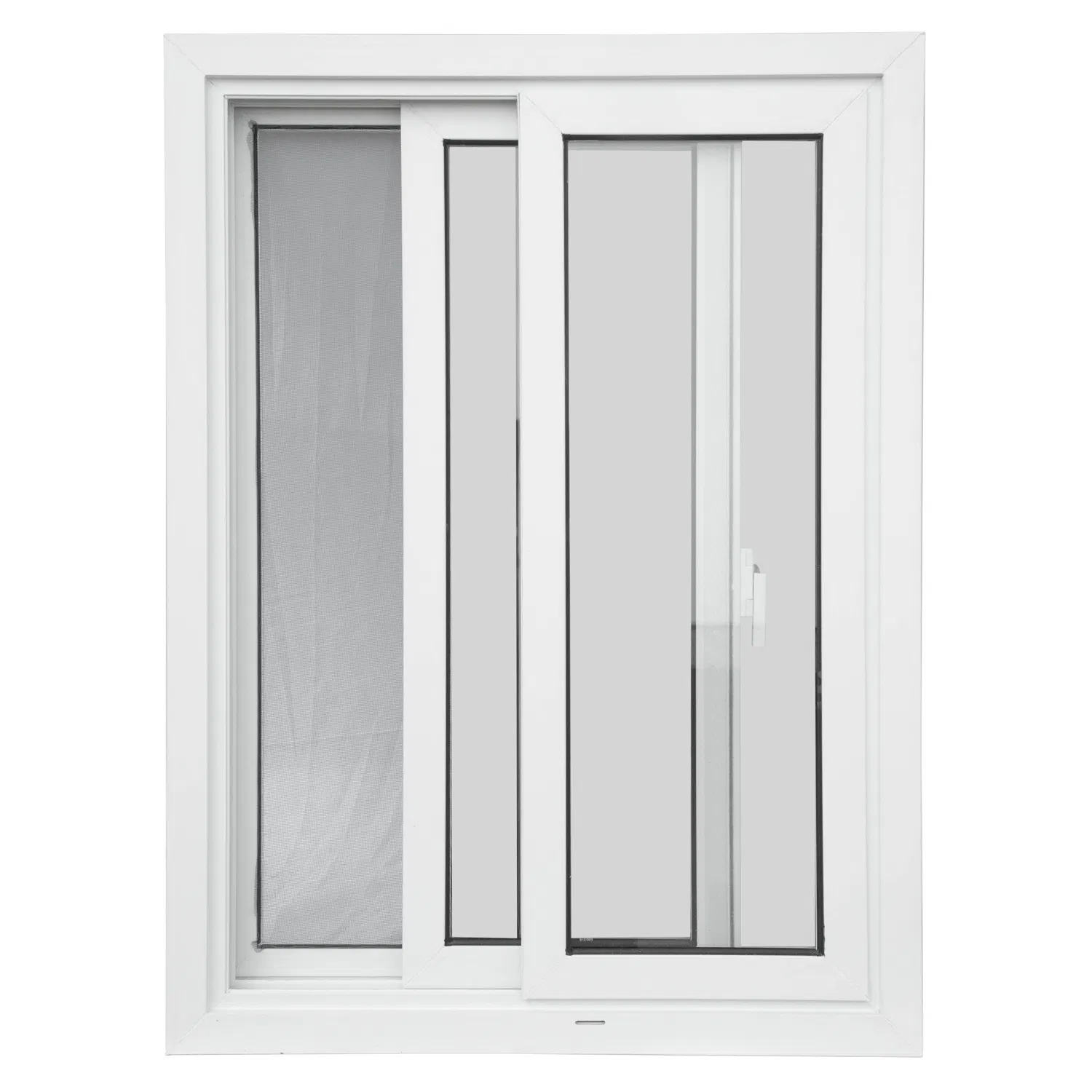 Ventana deslizante de UPVC con barra de seguridad para casa contenedor (CHAM-UPVC9211SW)