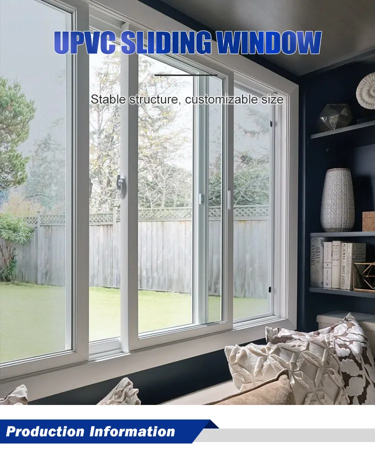 Ventana de PVC resistente al impacto