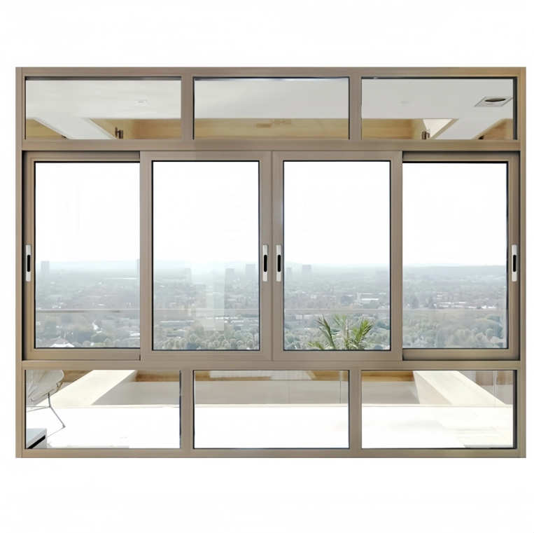 Ventanas deslizantes horizontales de aluminio personalizadas para hoteles en venta