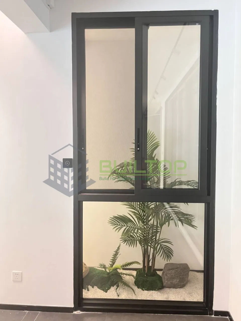 Ventanas de aluminio con acristalamiento deslizante para terrazas y puertas, insonorizadas, grandes ventanales para balcones