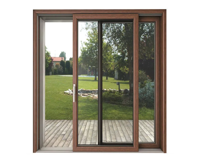 Ventana deslizante de aluminio doble acristalamiento resistente al impacto de huracanes personalizada