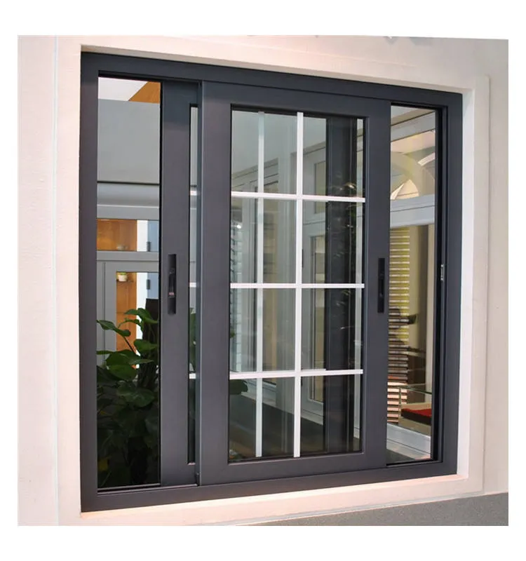 Puertas y Ventanas Deslizantes Grandes Áreas de Vidrio Diseño de Ventanas Deslizantes de Aluminio en Venta