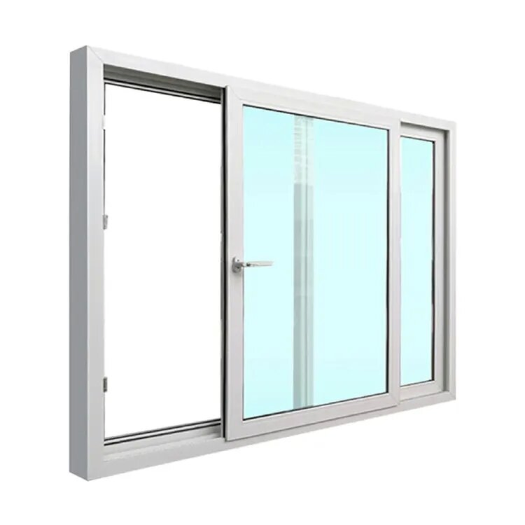 Ventanas deslizantes de UPVC que ahorran energía, son insonorizadas, impermeables y duraderas
