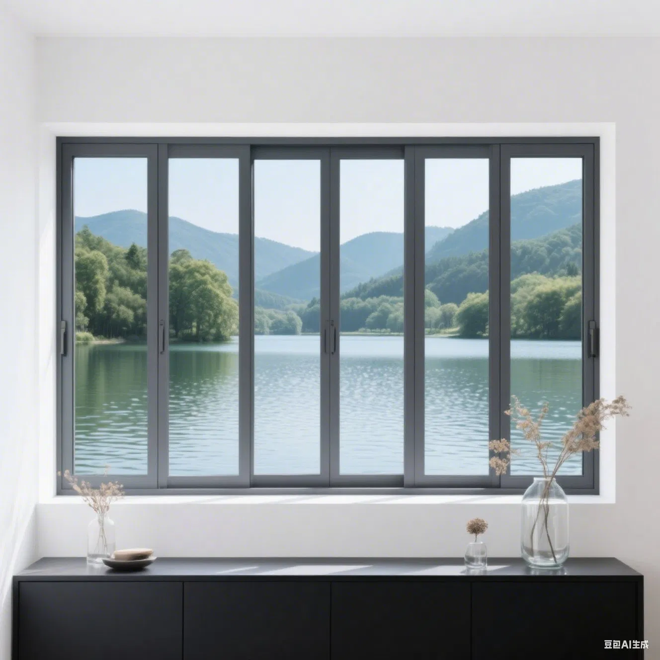 Aluminio versátil con características personalizadas para un diseño de hogar elegante en ventanas corredizas