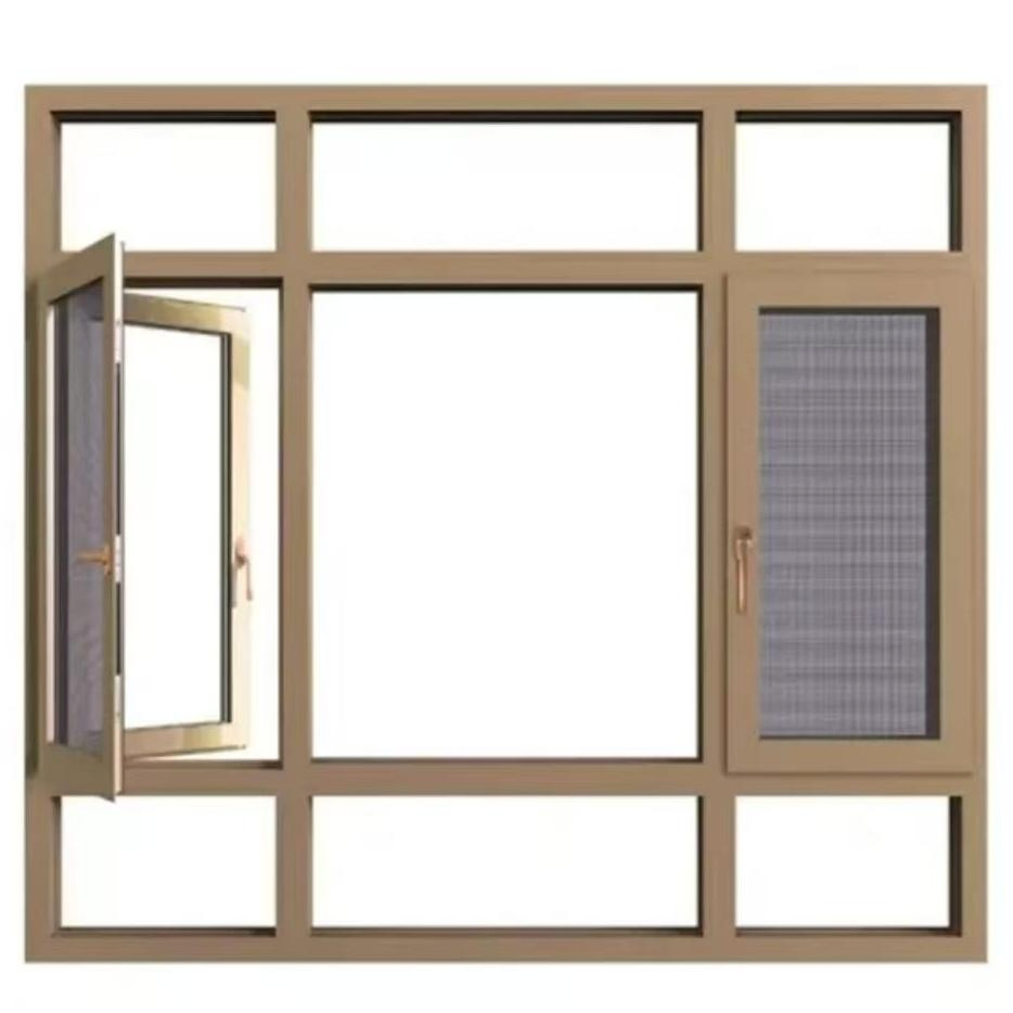 Las ventanas deslizantes horizontales de aluminio de marco ultra delgado fabricadas en China tienen precios razonables