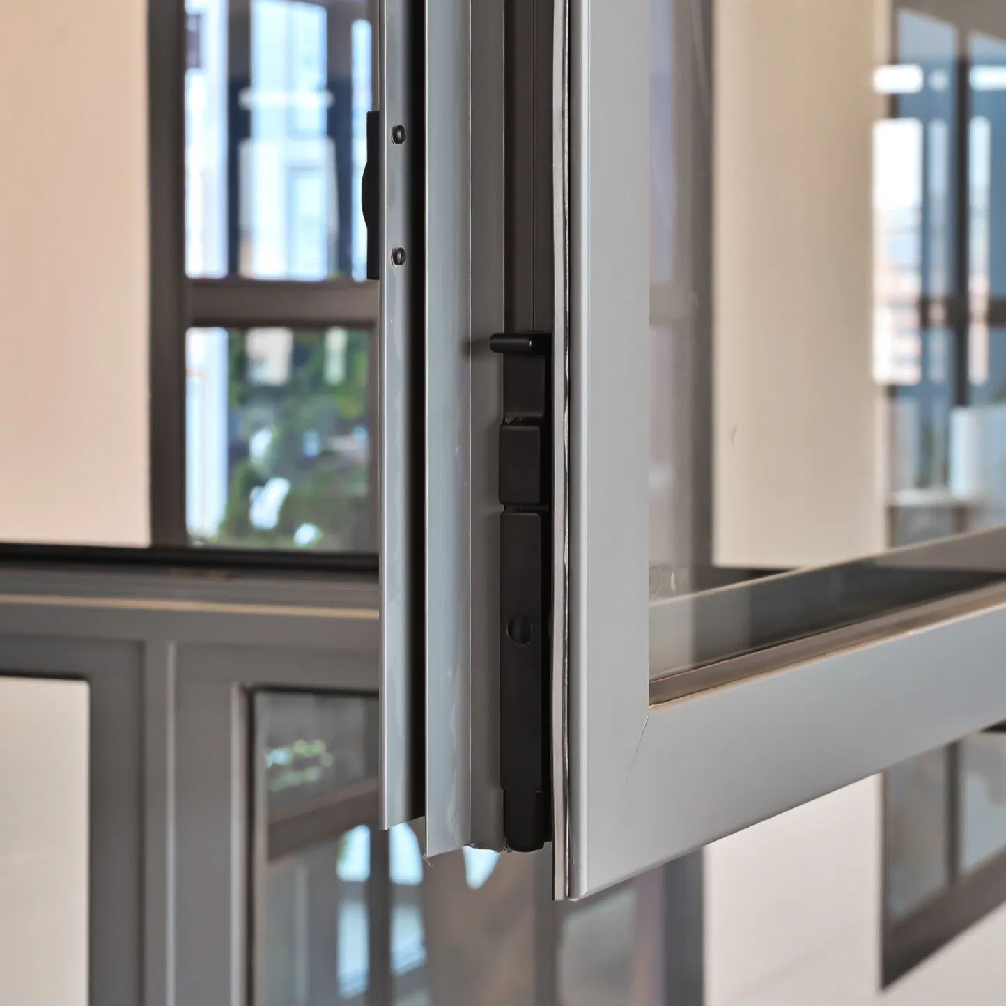 Ventanas deslizantes de aluminio duraderas, impermeables y energéticamente eficientes para uso comercial y doméstico