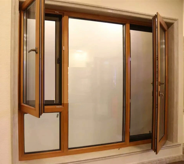 Venta caliente con precios de ventanas de vidrio de malla de seguridad de aluminio deslizantes y de casement