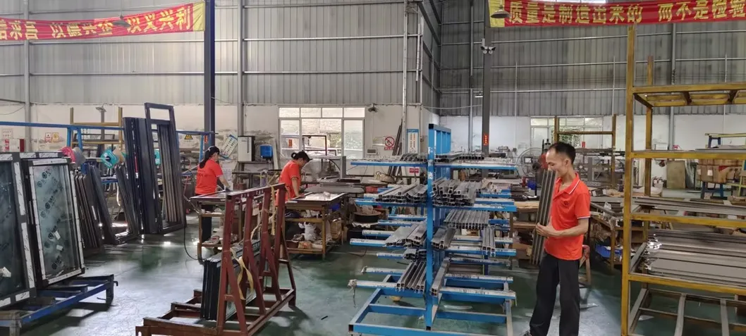Proceso de fabricación de ventanas de aluminio