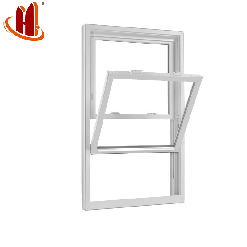 Venta directa de fábrica al por mayor ventana deslizante vertical de aluminio exterior comercial
