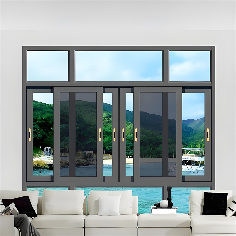 88 Ventana Corredera de Aluminio Grande con Rompimiento Térmico Estándar